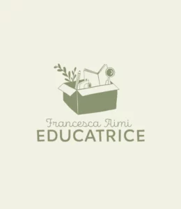 Logo illustrato, studio colore, identità visiva